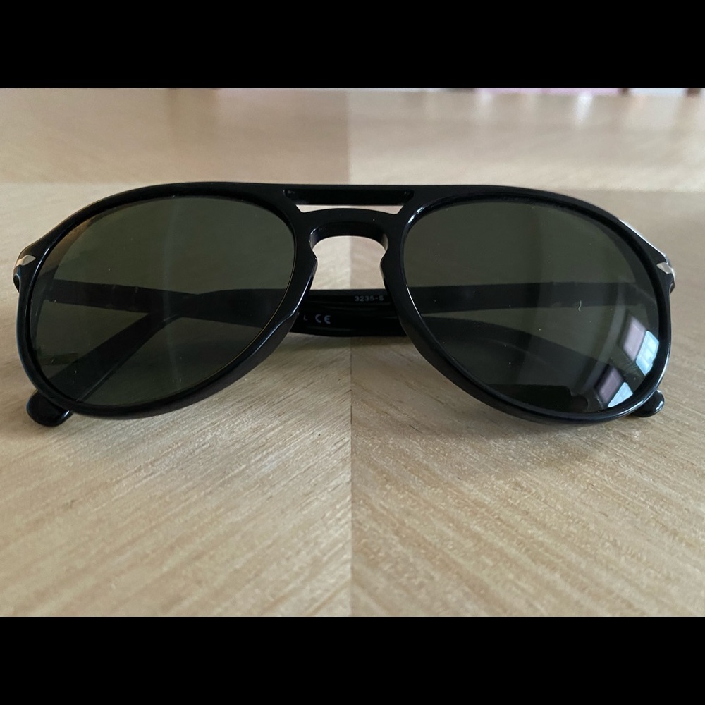 Persol Black Aviators